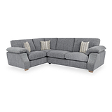 Camden LH Corner Sofa in Mushroom by Roseland Furniture