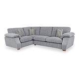 Camden LHCorner Sofa in Silver by Roseland Furniture