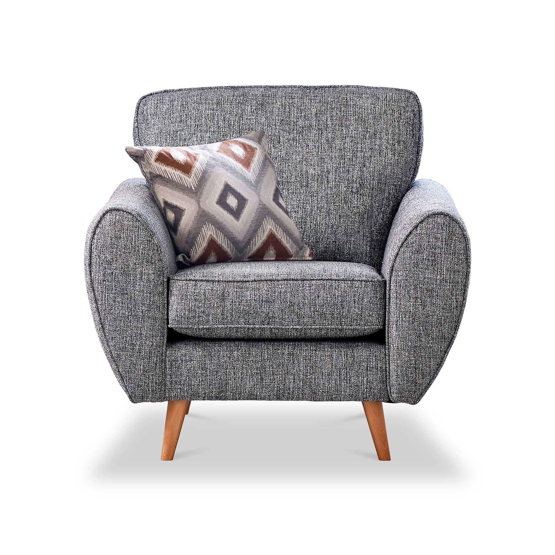 Northwick Armchair Slate with Light Leg from Roseland Furniture
