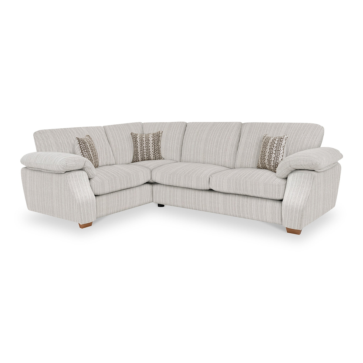 Camden Corner Sofa in Cream by Roseland Furniture