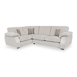 Camden Corner Sofa in Cream by Roseland Furniture