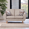 Northwick 2 Seater Sofa Beige with Light Leg from Roseland Furniture