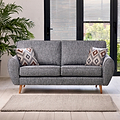 Northwick 3 Seater Sofa Slate with Light Leg from Roseland Furniture