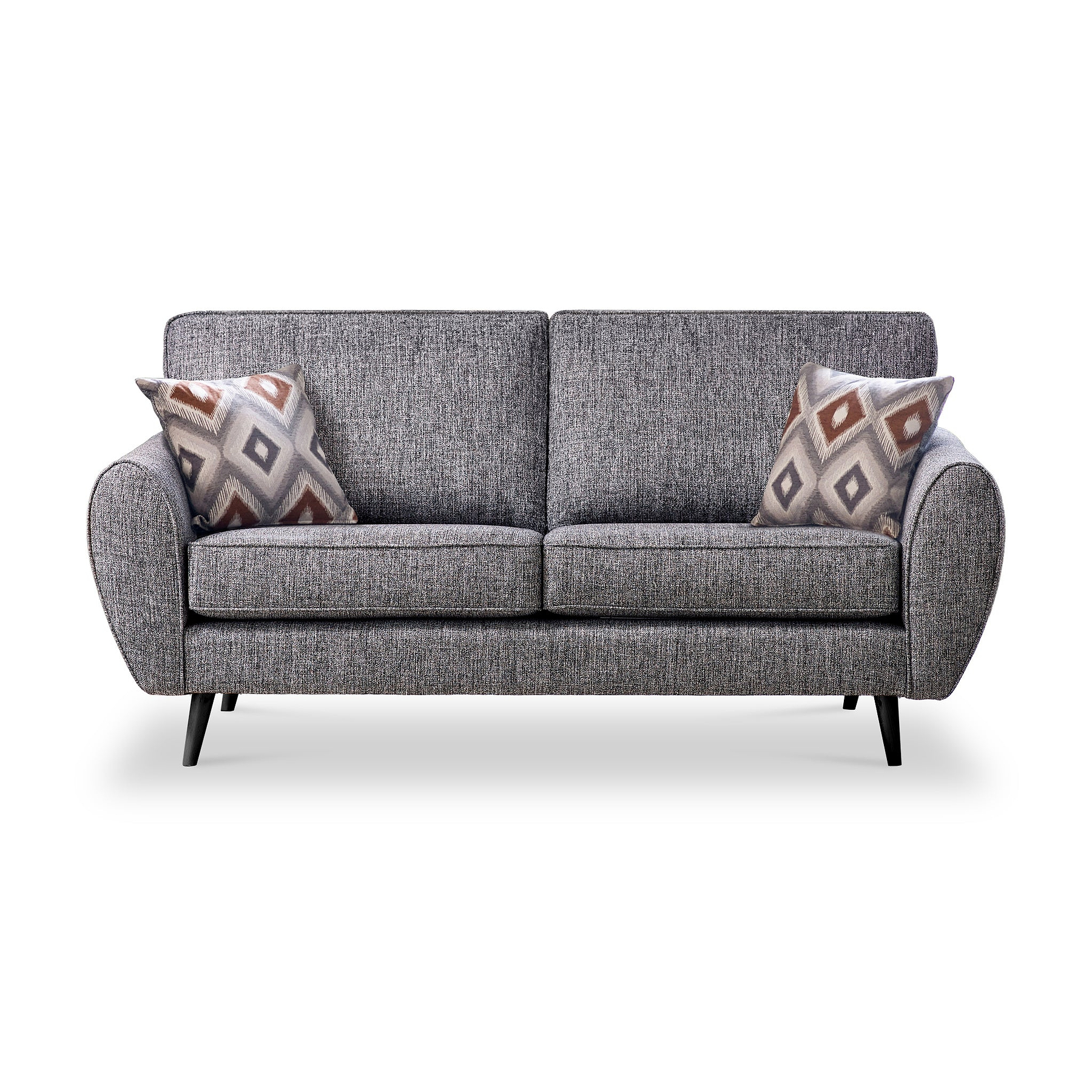 Northwick 3 Seater Sofa Slate with Dark Leg from Roseland Furniture