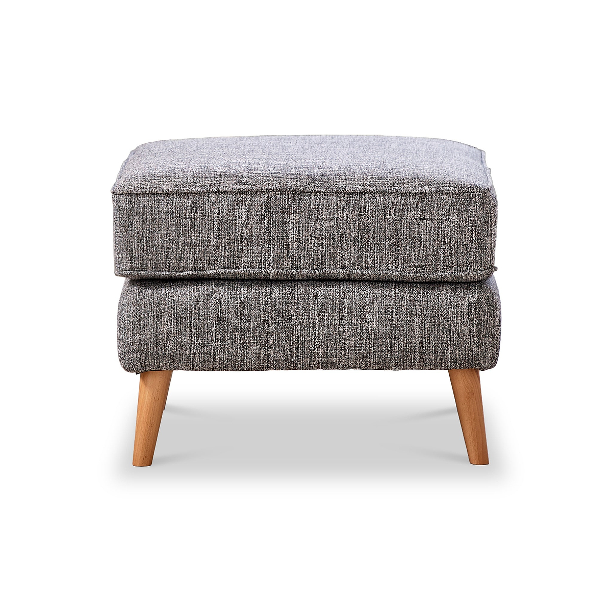 Northwick Footstool Slate with Light Leg from Roseland Furniture