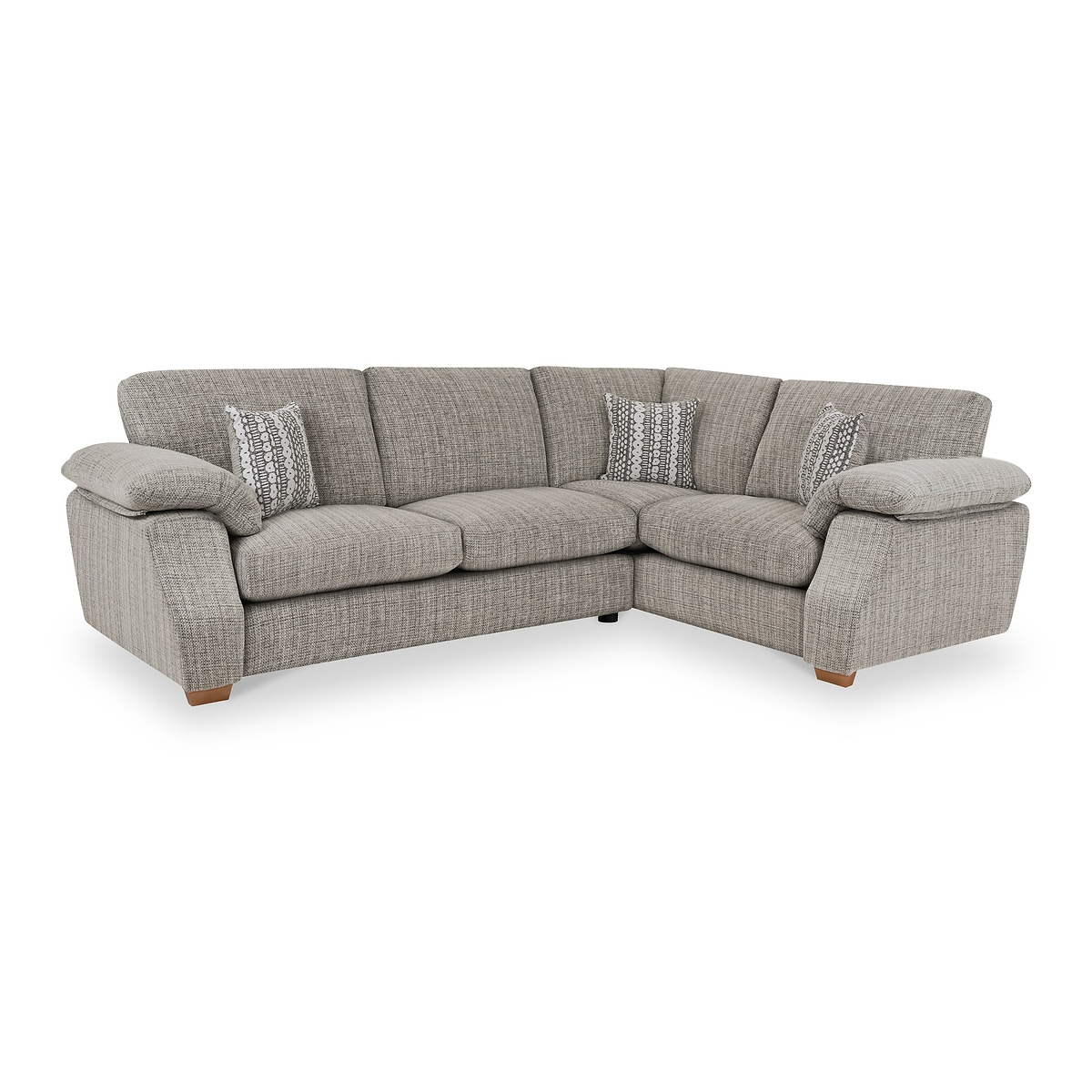 Camden RH Corner Sofa in Grey by Roseland Furniture