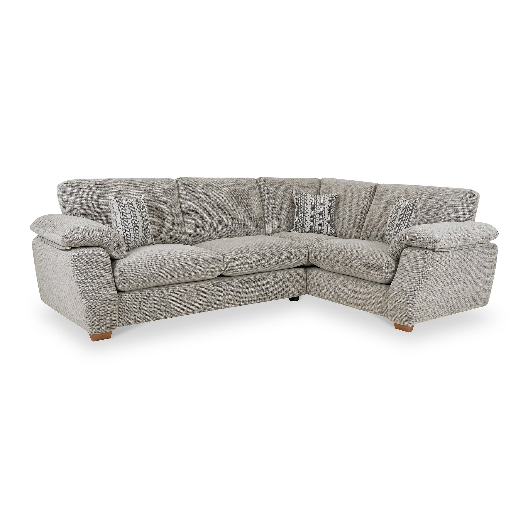 Camden Corner Sofa in Grey by Roseland Furniture