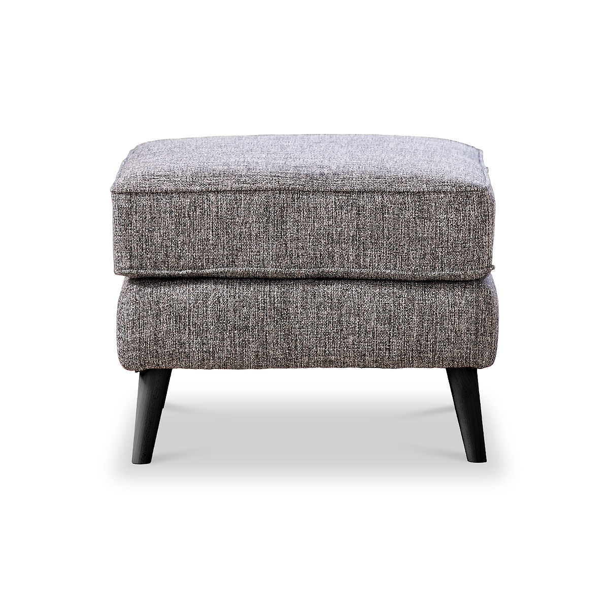 Northwick Footstool Slate with Dark Leg from Roseland Furniture