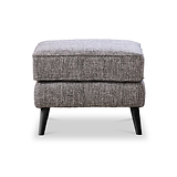 Northwick Footstool Slate with Dark Leg from Roseland Furniture