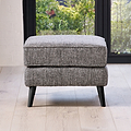 Northwick Footstool Slate with Dark Leg from Roseland Furniture