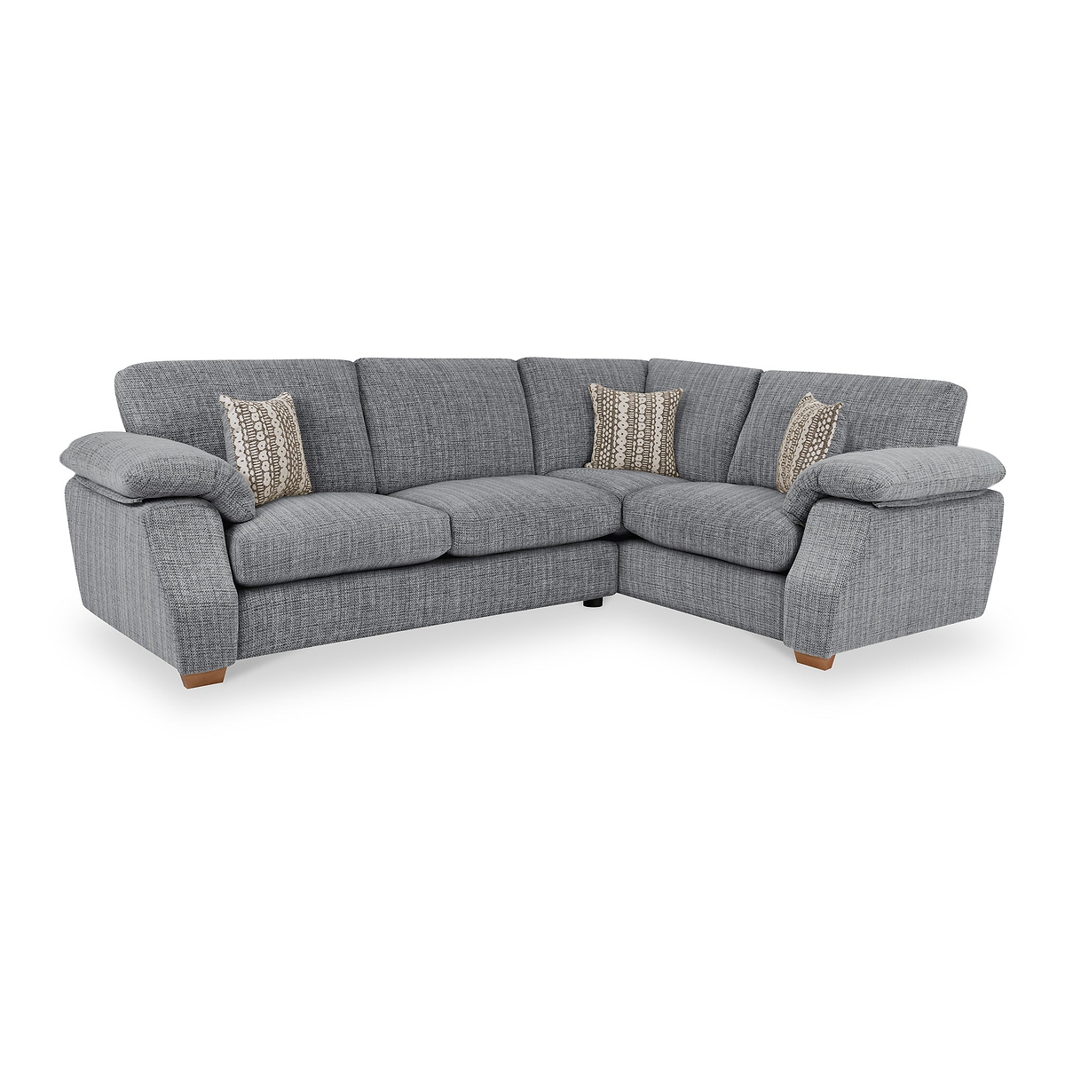 Camden RH Corner Sofa in Mushroom by Roseland Furniture