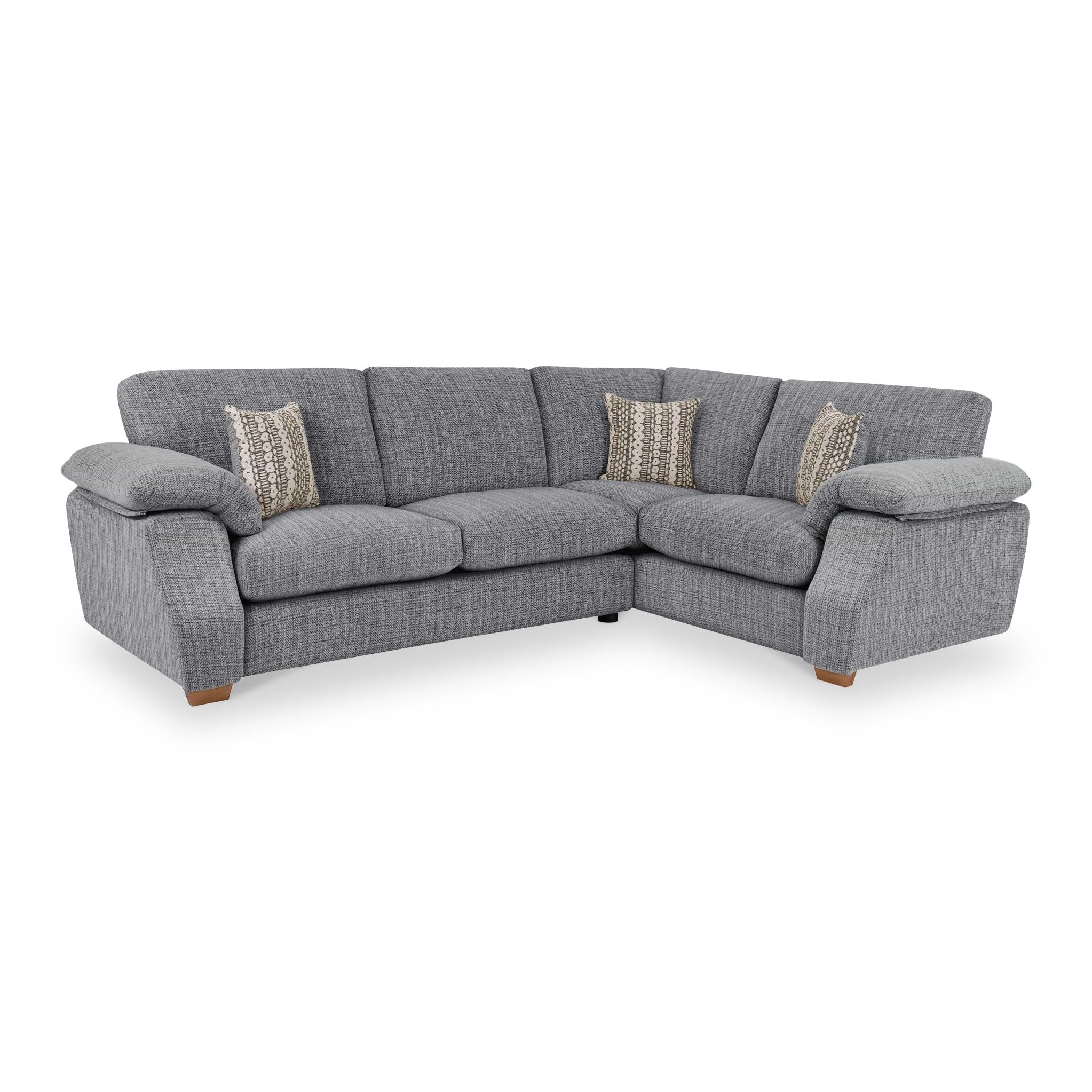 Camden RH Corner Sofa in Mushroom by Roseland Furniture