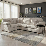Camden Corner Sofa in Cream by Roseland Furniture
