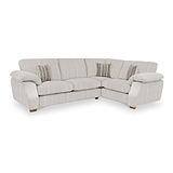 Camden Corner Sofa in Cream by Roseland Furniture