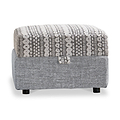 Camden Storage Footstool Tate Silver Bohor Charcoal from Roseland Furniture