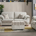 Camden Storage Footstool Tate Cream Bohor Brown from Roseland Furniture
