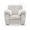 Camden Armchair Tate Cream Bohor Brown from Roseland Furniture