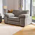 Ralston Snuggle Chair Heinz Grey from Roseland Furniture