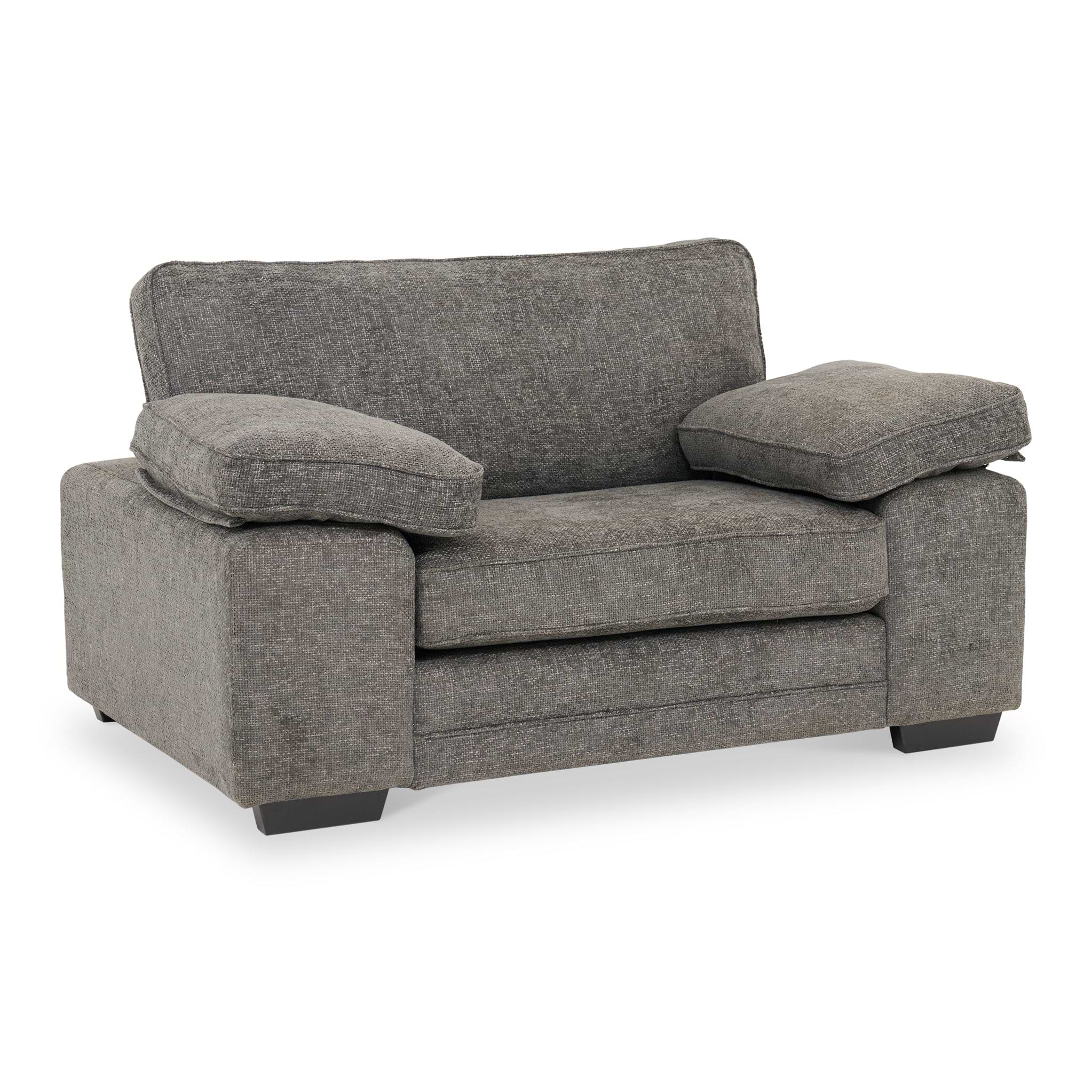 Ralston Snuggle Chair Heinz Grey from Roseland Furniture
