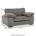 Ralston Snuggle Chair Heinz Grey from Roseland Furniture