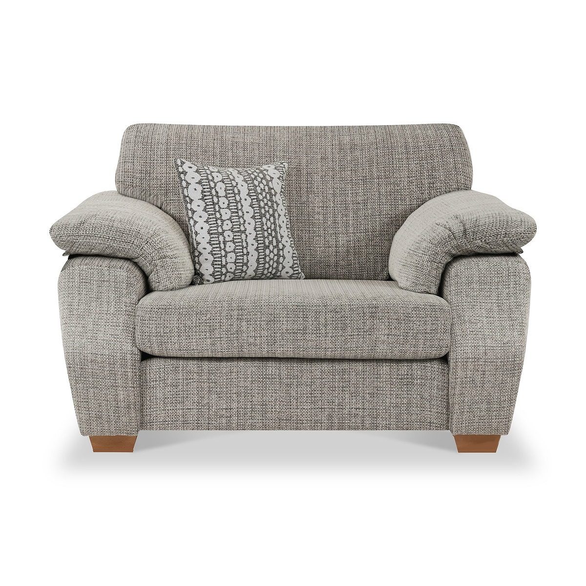 Camden Snuggle Chair Tate Grey Bohor Charcoal from Roseland Furniture