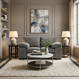 Ralston 2 Seater Sofa Heinz Grey from Roseland Furniture