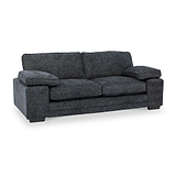 Ralston 3 Seater Sofa Heinz Ebony from Roseland Furniture