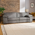 Ralston 4 Seater Sofa Heinz Grey from Roseland Furniture