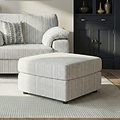 Camden Standard Footstool Tate Cream from Roseland Furniture