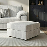 Camden Standard Footstool Tate Cream from Roseland Furniture