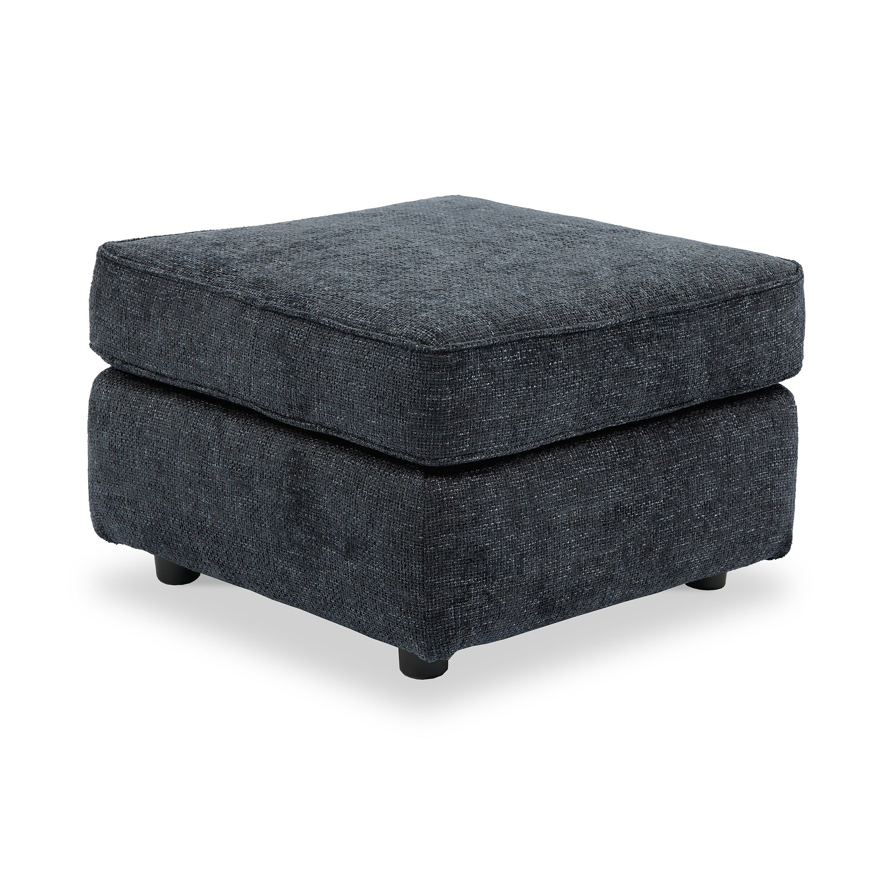 Ralston Standard Footstool Heinz Ebony from Roseland Furniture