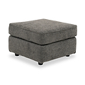 Ralston Standard Footstool Heinz Grey from Roseland Furniture