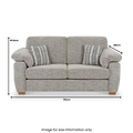 Camden 2 Seater Sofa Tate Grey Bohor Charcoal from Roseland Furniture