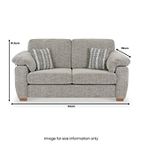 Camden 2 Seater Sofa Tate Grey Bohor Charcoal from Roseland Furniture