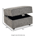 Ralston Storage Footstool from Roseland Furniture