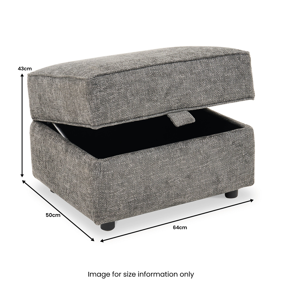 Ralston Storage Footstool from Roseland Furniture