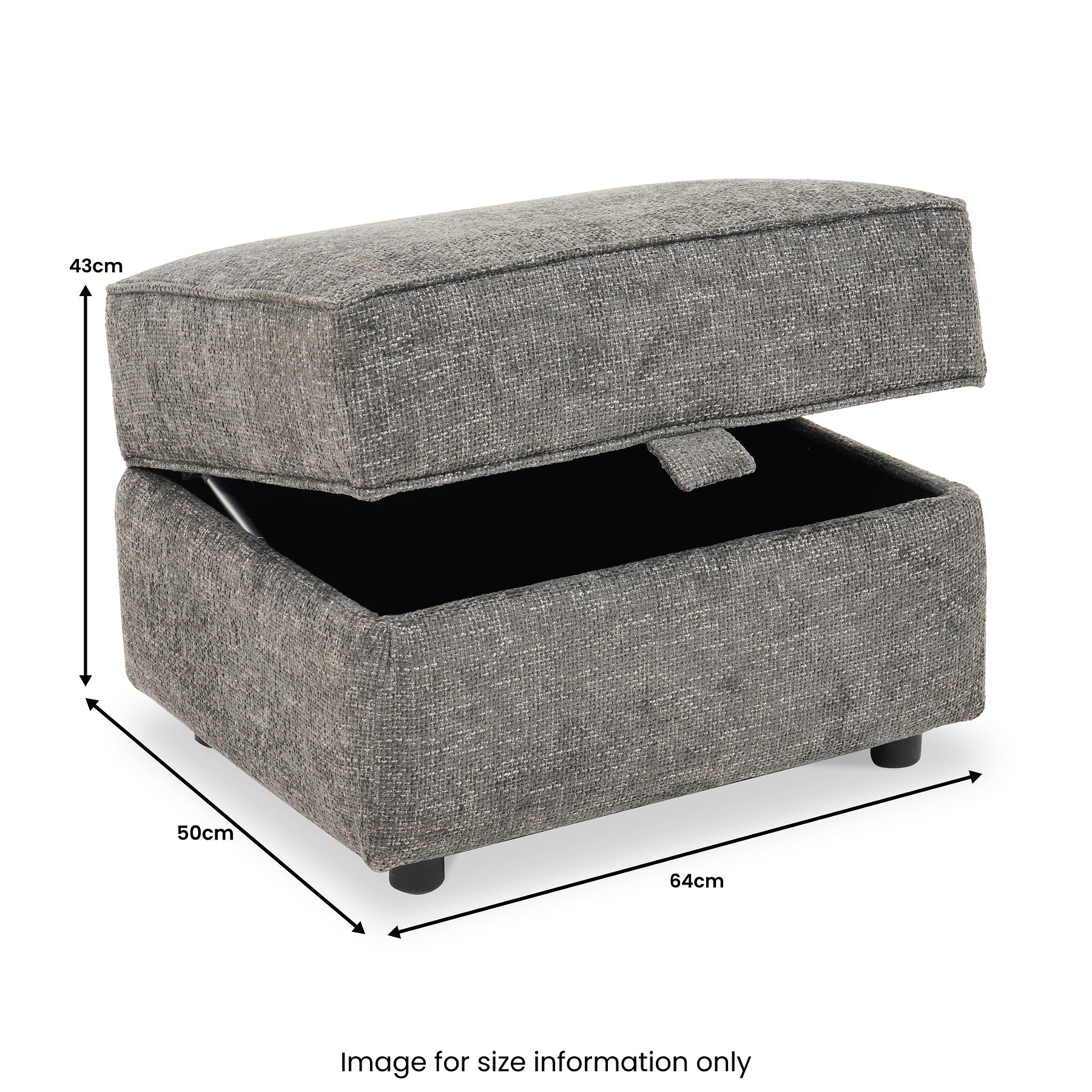 Ralston Storage Footstool from Roseland Furniture