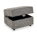 Ralston Storage Footstool Heinz Grey from Roseland Furniture