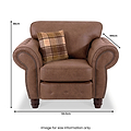 Ashford Club Chair Arizona Tan from Roseland Furniture