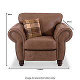 Ashford Club Chair Arizona Tan from Roseland Furniture