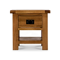 Zelah Lamp Table With Drawer from Roseland Furniture