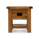 Zelah Lamp Table With Drawer from Roseland Furniture