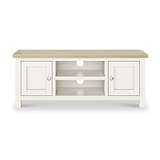 Farrow Washed Oak White 120cm TV Unit SH from Roseland Furniture