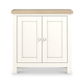 Farrow Coconut White Cupboard with from Roseland Furniture - front view