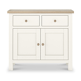 Farrow Washed Oak White Small Sideboard SH from Roseland Furniture