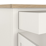 Farrow Coconut White Extra Large Sideboard from Roseland Furniture