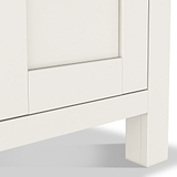 Farrow Coconut White Extra Large Sideboard from Roseland Furniture