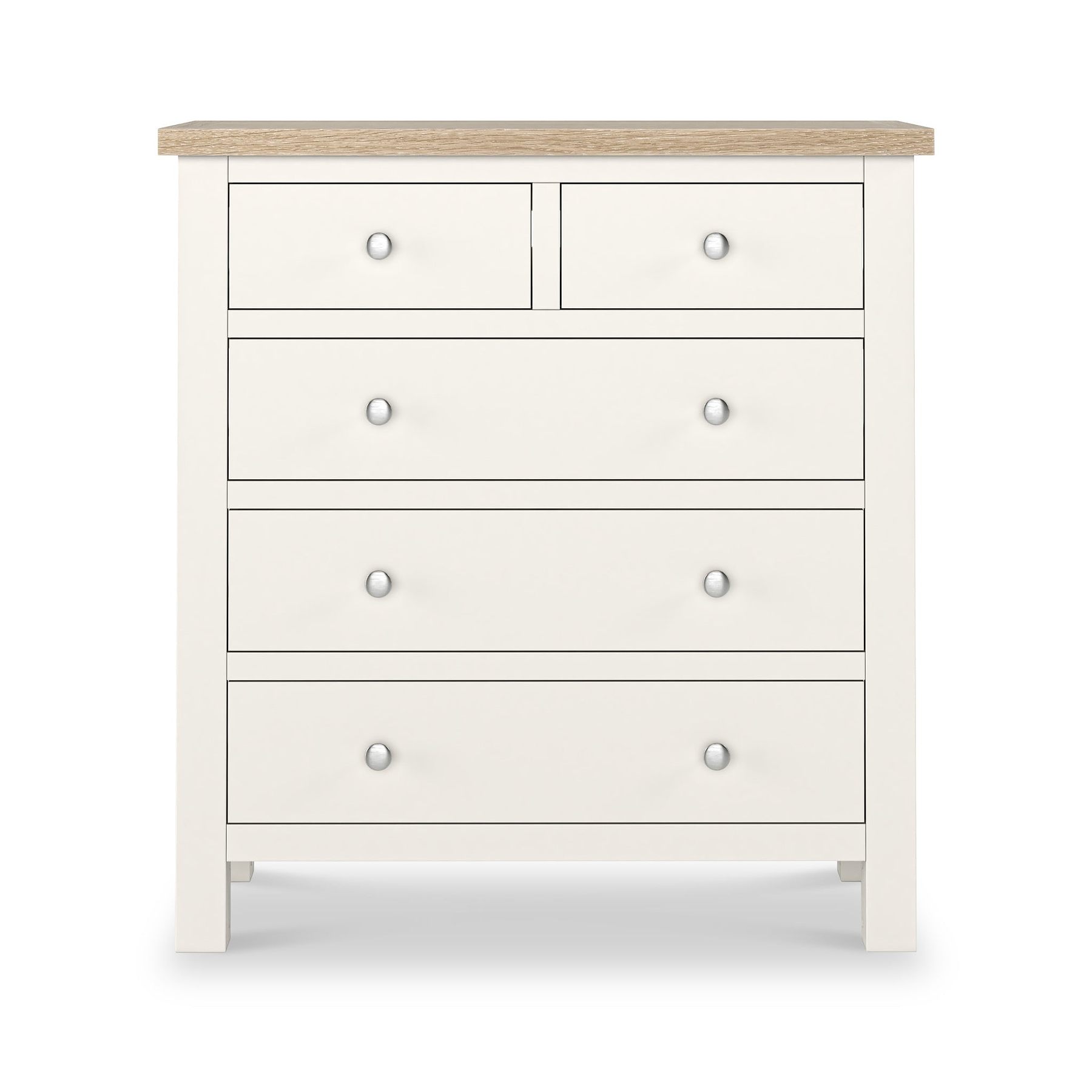 Farrow Coconut White Washed Oak 2 Over 3 Chest Of Drawers from Roseland Furniture