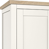 Farrow Triple Wardrobe with Drawers from Roseland Furniture