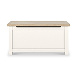 Farrow Washed Oak White Blanket Box from Roseland Furniture